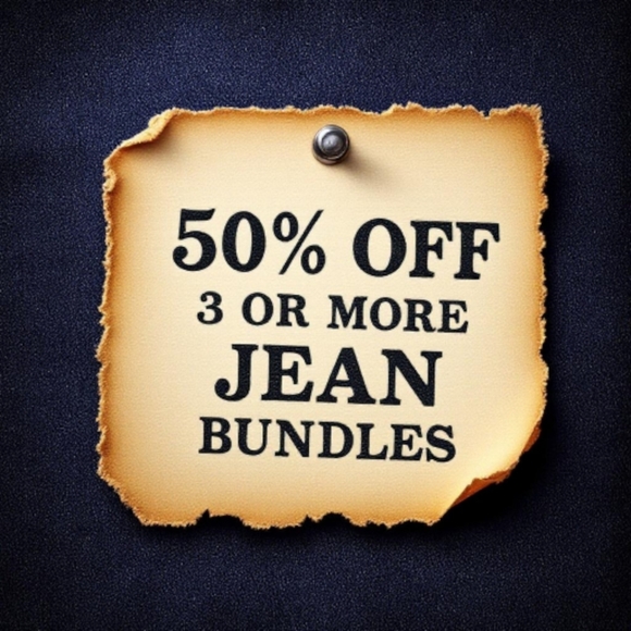 50% Off Jean Bundles